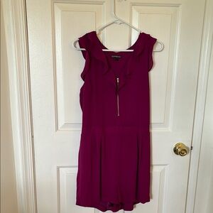 Express Magenta Sleeveless romper